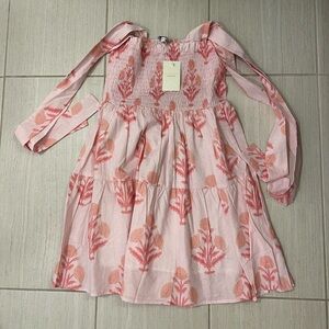 Kathleen Maeve Tie up mini dress